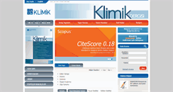 Desktop Screenshot of klimikdergisi.org